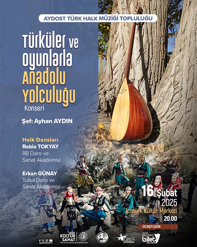 Türküler ve Oyunlarla Anadolu Yolculuğu Konseri