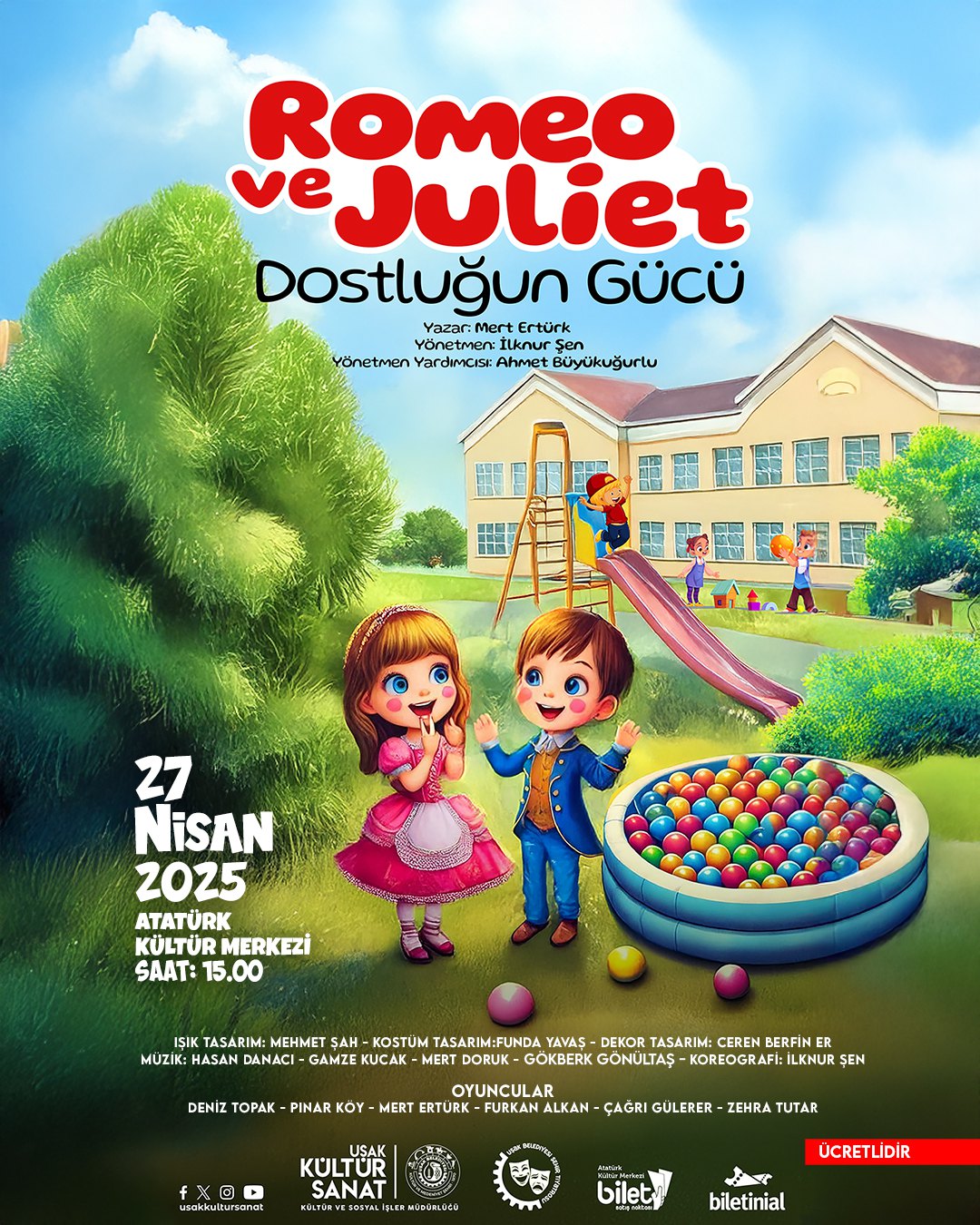 Romeo ve Jüliet Dostluğun Gücü Tiyatro Oyunu