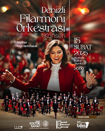 Denizli Filarmoni Orkestrası Konseri